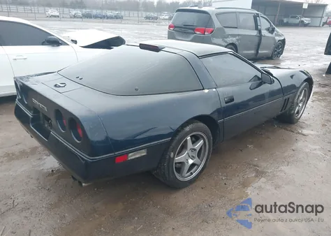 1989 Chevrolet Corvette z USA, uszkodzony, nr VIN 1G1YY2185K5102873